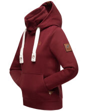 Hooded sweatshirt hoodie pullover sweater Bordeaux Größe XS - Gr. 34