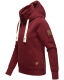 Hooded sweatshirt hoodie pullover sweater Bordeaux Größe XS - Gr. 34