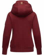 Navahoo Raniaa Damen Sweatshirt Hoodie Pullover Pulli Sweater Kapuze Bordeaux Gr&ouml;&szlig;e S - Gr. 36