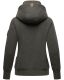 Hooded sweatshirt hoodie pullover sweater D.-Grau-Mel.-Gr.S