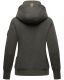 Navahoo Raniaa Damen Sweatshirt Hoodie Pullover Pulli Sweater Kapuze Dunkelgrau - Melange Größe S - Gr. 36