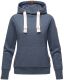 Navahoo Damlaa Damen Kapuzenpullover Sweatshirt Hoodie Dusty Blue - Melange Größe XS - Gr. 34