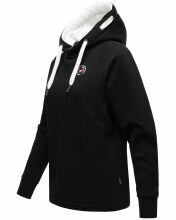 Marikoo Airii Damen Sweater Kapuzenpullover Hoodie Schwarz Größe M - Gr. 38