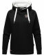 Marikoo Airii Damen Sweater Kapuzenpullover Hoodie Schwarz Größe M - Gr. 38