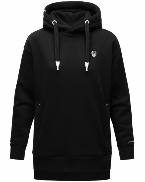 Navahoo Silberengelchen Damen Hoodie Schwarz-Gr.XL
