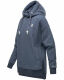 Navahoo Silberengelchen Damen Hoodie Blau-M.-Gr.S