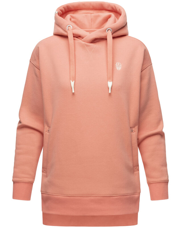 Navahoo Silberengelchen Damen Hoodie Apricot