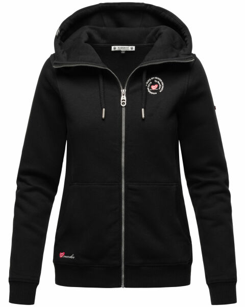 Marikoo Setsunaa ladies sweat jacket hoodie pullover hoodie Schwarz-Gr.XS