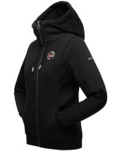Marikoo Setsunaa ladies sweat jacket hoodie pullover hoodie Schwarz-Gr.XS