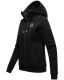 Marikoo Setsunaa ladies sweat jacket hoodie pullover hoodie Schwarz-Gr.XS