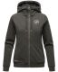 Marikoo Setsunaa Damen Sweatjacke Hoodie Pullover Kapuze D.Grau-Mel.-Gr.S