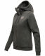 Marikoo Setsunaa Damen Sweatjacke Hoodie Pullover Kapuze D.Grau-Mel.-Gr.S