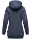 Marikoo Izuyaa Damen Sweatshirt Hoodie Kapuzenpullover Blau-Mel.-Gr.XS