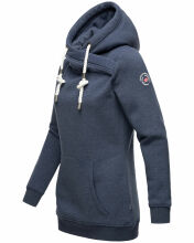 Marikoo Izuyaa ladies sweatshirt hoodie sweater hooded Blau-Mel.-Gr.S