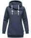 Marikoo Izuyaa ladies sweatshirt hoodie sweater hooded Blau-Mel.-Gr.S
