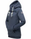 Marikoo Izuyaa ladies sweatshirt hoodie sweater hooded Blau-Mel.-Gr.S