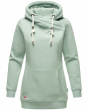 Marikoo Izuyaa Damen Sweatshirt Hoodie Kapuzenpullover Mint-Mel.-Gr.XS