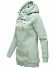 Marikoo Izuyaa Damen Sweatshirt Hoodie Kapuzenpullover Mint-Mel.-Gr.XS
