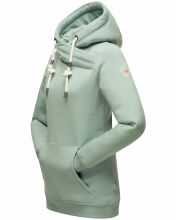 Marikoo Izuyaa Damen Sweatshirt Hoodie Kapuzenpullover Mint-Mel.-Gr.XS