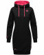Navahoo Kirschblüte Damen Hoodie Schwarz-Gr.XS