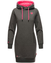 Navahoo Kirschblüte Damen Hoodie D.Grau-M.-Gr.XS