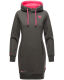 Navahoo Kirschblüte Damen Hoodie D.Grau-M.-Gr.XS