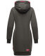 Navahoo Kirschblüte Damen Hoodie D.Grau-M.-Gr.XS