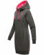 Navahoo Kirschblüte Damen Hoodie D.Grau-M.-Gr.S