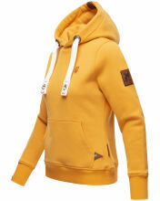 Navahoo Damlaa Damen Kapuzenpullover Sweatshirt Hoodie Gelb Größe M - Gr. 38