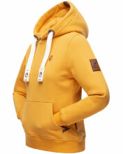 Navahoo Damlaa Damen Kapuzenpullover Sweatshirt Hoodie Gelb Größe M - Gr. 38