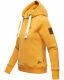 Navahoo Damlaa Damen Kapuzenpullover Sweatshirt Hoodie Gelb Größe M - Gr. 38