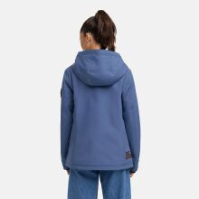 Marikoo Brombeere Damen &Uuml;bergangsjacke Fr&uuml;hlings Jacke D.-Blue-Gr.XL