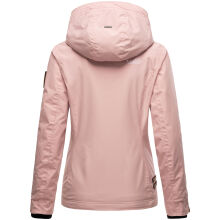Marikoo Erdbeere Damen Übergangsjacke leicht gefüttert mit Kapuze Rosa Größe M - Gr. 38