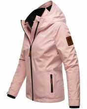 Marikoo Erdbeere Damen Übergangsjacke leicht gefüttert mit Kapuze Rosa Größe XL - Gr. 42