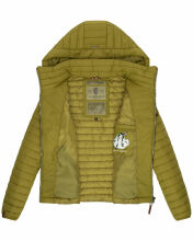 Marikoo L&ouml;wenbaby Damen Steppjacke Moss Green Gr&ouml;&szlig;e S - Gr. 36