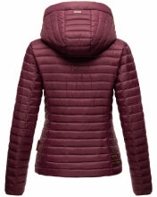 Marikoo Löwenbaby Damen Steppjacke Weinrot Größe M - Gr. 38