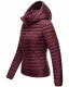 Marikoo Löwenbaby Damen Steppjacke Weinrot Größe M - Gr. 38