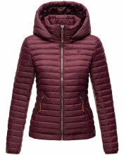 Marikoo Löwenbaby Damen Steppjacke Weinrot Größe XL - Gr. 42