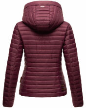 Marikoo Löwenbaby Damen Steppjacke Weinrot Größe XL - Gr. 42