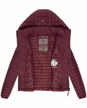 Marikoo Löwenbaby Damen Steppjacke Weinrot Größe XL - Gr. 42