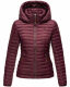 Marikoo Löwenbaby Damen Steppjacke Weinrot Größe XL - Gr. 42