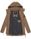 Marikoo Nyokoo Ladies autumn spring transition jacket Taupe-Gr.XL