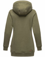 Marikoo Izuyaa Damen Sweatshirt Hoodie Kapuzenpullover Olive-Mel.-Gr.M