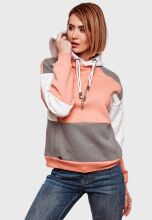 Navahoo Babykätzchen ladies blocking color hoodie sweatshirt hooded