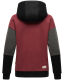 Navahoo Babykätzchen ladies blocking color hoodie sweatshirt hooded Schwarz-Gr.XS