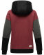 Navahoo Babykätzchen ladies blocking color hoodie sweatshirt hooded Schwarz-Gr.M