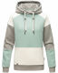 Navahoo Babykätzchen ladies blocking color hoodie sweatshirt hooded Mint-Mel-Gr.XS