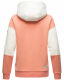 Navahoo Babykätzchen Damen Blocking Color Hoodie Kapuzenpullover Apricot-Gr.S