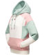 Navahoo Babykätzchen ladies blocking color hoodie sweatshirt hooded Rosa-Gr.XS