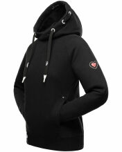 Navahoo Liebesmäuschen Damen Hoodie Schwarz-Gr.XS